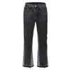 Jeans voor heren Designerkleding Spijkerbroek High Street Depts Same Basic Micro Flared Trend Brand Floor Structure Stitching-broek