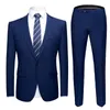 Costumes pour hommes Blazers dernier ensemble de costume pour hommes vert foncé costume formel veste pantalon mince affaires smoking 2 pièces costume Terno mariage costume pour hommes S-6XL 231118