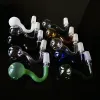 Tubi per bruciatore a olio in vetro Pyrex con 10mm 14mm 18mm maschio femmina gorgogliatore per fumo tabacco Hanb Pipe 12 LL