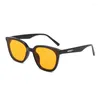 Sunglasses Korean Version Men And Women Net Red Retro Tawny Glasses Fashion Items All Match