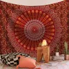 Tapestries Indian Mandala Tapestry Wall Hanging Sandy Beach Throw Throw Brug Camping Term Travel Mattress Bohemian 230419