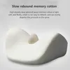 Car Seat Covers Double-sided Arc Neck Support Memory Foam Headrests And Supports Head Waist Sores Can Be Relieved With A Pillow
