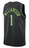 Jerseys de baloncesto de Donovan Cav Jersey Clevelands Cavalier Darius Garland Gilgous-Alexander Zion 1 Williamson City Jersey