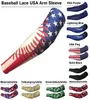 2017 Baseball Lace USA American Flag Arm Sleeve012345690273007433554