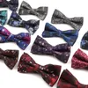 Галстуки-бабочки с цветочным дизайном и волнистыми линиями, модные мужские галстуки-бабочки, вечерние, деловые, свадебные, для жениха, бабочки, винтажные, красные, синие, галстук, костюм, подарок