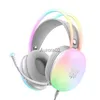 Mobiele telefoon-oortelefoon X25 Gradiënt Dynamische lichteffect-headset Gaming-headset voor meisjes Computer Gaming-headset Ruisonderdrukking Geluidskwaliteit Hoofdtelefoon YQ231120