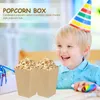 Gift Wrap Popcorn Boxes Paper French Holder Box Fry Party Fries Cups Container Snack Cup Treat Holders Cardboard Containers Mini Cone