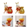 Vaser pengar väska formad vashartsstaty bukett hållare figurfigur förmögenhet lycklig blomma för skåp bröllop matsal skrivbord