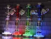 Lampes de table 30 pièces 6 pouces batterie lumière LED Base avec télécommande pour centres de table de mariage décoration de fête Shisha narguilés lumières