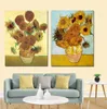 Van Gogh Golden Poster Stampa Vaso floreale Immagini di arte della parete Pittura Wall Art per soggiorno Decorazioni per la casa (senza cornice) 5179937