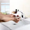 Bathroom Sink Faucets Touchless Faucet Automatic Waterfall Water Tap