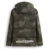 Men's Down Plus Size 8XL 7XL Windproof Winter Jacket Men Hoodied Parka Warm Coat Thicken Zipper Camouflage Mens Jackets