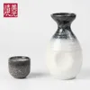 Heupkolven Japanse keramische sake pot cups set wijnfles drank flitsen flagon cadeaus huisdrankjes botella keukenbenodigdheden