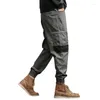 Men's Jeans American Retro Workwear Ankle Banded Slacks Loose Large Size Pu Shuai Sports Fashion Brand Long Harem Pants