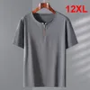 MENS TSHIRTS 12XL 10XL PLUS STORLEK TSHIRT MEN SOMMER SOVE STEVE T -shirt Big Tops Tees Male Casual Solid Color 230419