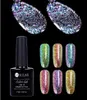 75ML نقع قبالة UV Chameleon Holographic Gel Polish Starry Sparkle Glitter Longlasting Nail Art Gel Lacquer3261710