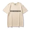 Noel İndirim Tshirts 2023 ESS Erkekler Lükstshirt Tasarımcı Tees Moda Tişörtleri Erkekler Kadın Kısa Kollu Hip Hop Sokak Giyim Üstler Günlük Giysiler T