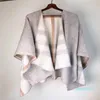 Designer Damen Kaschmir Poncho Cape Schal Wrap Winter Oberbekleidung Körperwärmer