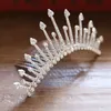 Accessoires de tête pour filles, mini couronnes pour enfants, peigne à cheveux, diadèmes de mariée en cristal, couronne de princesse pour femmes et filles, strass, perle, cadeau de diadème de mariée