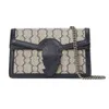 Designer högkvalitativa kedjor plånböcker Lyxiga plånbok Purses Crossbody Designer Bag Woman Handväska axelväskor Fashion Lady Handväska Väskor med kedja 02