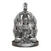 Pendentif Colliers NY Avalokitesvara en trois dimensions Grande Miséricorde Bodhisattva Chaîne de pull vintage à six caractères