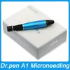 Dr Pen Ultima A1 avec 2 cartouches d'aiguilles sans fil Auto Microneedling Derma Pen Mésothérapie professionnelle Outils de soins de la peau du visage Longueurs d'aiguille réglables