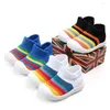 Athletic Shoes Toddler Infant Baby Girls Boys Colorful Mesh Soft Sole Sport Sneakers Sandalia Infantil Children Tennis