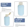 Flüssigseifenspender, 2 Stück, Hair Jell Kunststoff-Shampoo-Flaschen, Spender für Gel-Lotion, nachfüllbare Sprays