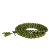 Strand Snqpgreen Sandalwood Purple Light Buda Bread Bread Bracelet