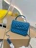 Borsa a tracolla da donna nuova borsa a catena di design borsa a tracolla classica borsa per cellulare borsa a tracolla di alta qualità borsa per trucco canale misura 25 17 cm