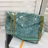 YS YSLA Tote Designer Schoudertassen Furry Bag Winterbont Puffer Kettingzakken Luxe handtas Vrouw zacht Warm lou schouder Pochette Purse 7a 231120