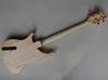 Guitare basse électrique à 4 cordes, motif sculpté CNC, avec 4 micros, offre Logo/couleur personnalisée