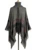 Maglioni da donna Casual collo alto nappa mantella pullover allentato maglieria 2023 abbigliamento moda invernale
