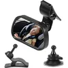 Interior Accessories Baby Rearview Car Mirror Adjustable Automobile Back View Universal Auto Mini Safety Kids Convex