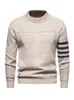 Maglioni da uomo Maglione caldo Uomo Addensare Alta qualità Moda casual O-Collo Pullover in maglia 2023 Inverno Maniche lunghe Morbido Maglieria allentata