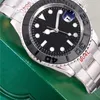 Rolaxs Ceramic Bezel Watch 40mm Men Sapphire Mens Watches Automatic Movement Mechanical Montre De Luxe Watcheslyd Comfortable Silicon Gmt Q4HA Have Logo