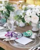 Tafel servet 4 stcs datura bloem Boheems witte mandala vierkant 50 cm bruiloft decoratie doek keuken diner serveer servetten