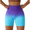 Kvinnors shorts Summer Alphale High midja ombre korta byxor 230420