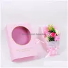 Decorative Flowers & Wreaths Creative Gift Box Packaging Soap Rose Bouquet Decorative Flowers Wedding Favors Birthday Party Christmas Dhdyl