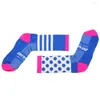 Sports Socks Gtubike Wear-Resistance Fitness Anti Deodorant Skin-Frendly Cycling Printed Pro Team Men Running