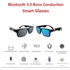 Brille, intelligente Brille, Knochenleitung, kabellos, Bluetooth 50, Stereo-Headset, polarisierte Sonnenbrillen, kann mit verschreibungspflichtigen Gläsern 2304 kombiniert werden