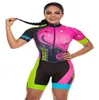 2019 Pro Team Triathlon Suit Women039s Cycling Jersey Skinsuit Jumpsuit Maillot Cycling Ropa Ciclismo Set Pink Gel Pad 0075398028