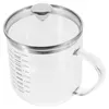 Ensembles de vaisselle tasse à café en verre à haute teneur en Borosilicate mesure récipient à lait tasse transparente tasses de ménage mesure