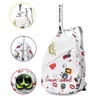Теннисные сумки Рюкзак Greatspeed для теннисных ракеток с отделением для кроссовок 2 в 1, спортивная детская сумка для бадминтона 231118