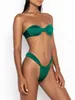 Kvinnors badkläder String Bikini Set Solid Bikinis Push Up 2023 Women Swimsuit Micro Thong Mujer Bathing Suits Brazilian Biquini 230420