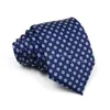 Båge slipsar graciöst polyester slipsar blå paisley för bröllopsfest daglig skjorta kostym cravat tillbehör dekoration gåvor