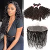 Bundles und Frontal Body Wave Bundles mit 13 x 4 Ear to Ear Frontal 3 Bundles mit Lace Frontal 100 % brasilianisches Echthaar-Webart, natürliche Farbe Greatremy SALE