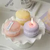 Candle Scental Macaron Scent Candle Inserts Penpape Photo Props Diy Birthday Gift Box Room Decoração de Acessórios para casa Z0418