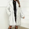 Women's Fur Loose Faux Wool Women Jacket Autumn 2023 Female Fluffy Warm Long Sleeve Coats Fashion Oversize Winter Luxury Lady Overcoat Tops