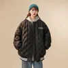 メンズダウンパーカス20からの軽量ジャケット冬の太い暖かい野球服カップルパフプラスサイズカジュアルスキー231118